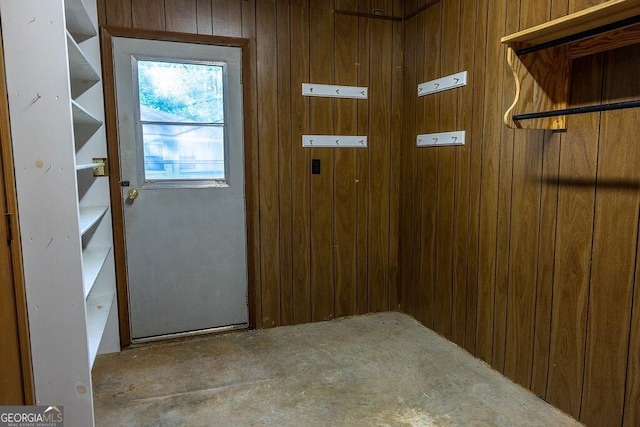 4370 Tradition Ter, Austell, GA 30106 - doorway to outside with wood walls