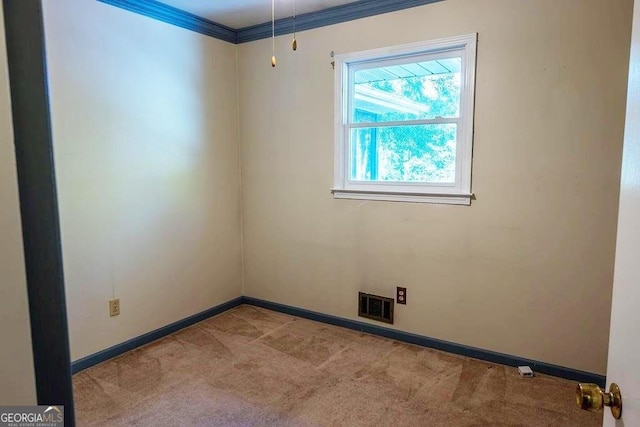4370 Tradition Ter, Austell, GA 30106 - unfurnished room with carpet, baseboards, and crown molding