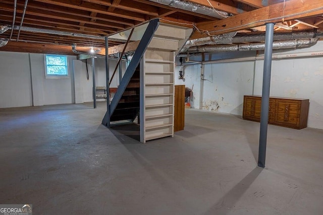 4370 Tradition Ter, Austell, GA 30106 - basement with stairway