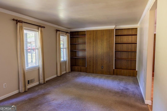 4370 Tradition Ter, Austell, GA 30106 - carpeted spare room with ornamental molding and baseboards