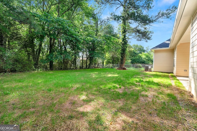 8544 Plumtree Dr, Riverdale, GA 30274 - view of yard with central AC