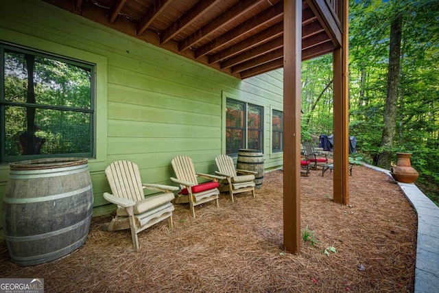 744 Dover Falls Trl, Ellijay, GA 30540 - view of patio