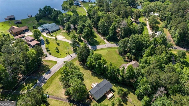 165 Forest Hill Dr, Eatonton, GA 31024 - aerial view of property's location with a large body of water