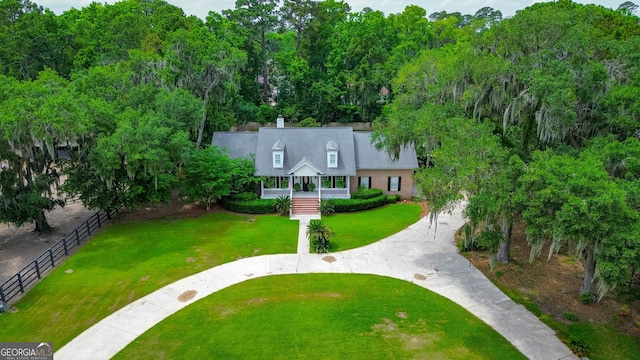 1521 Walthour Rd, Savannah, GA 31410 - view of front facade with covered porch