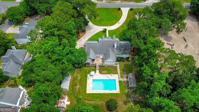 1521 Walthour Rd, Savannah, GA 31410 - aerial view of a pool