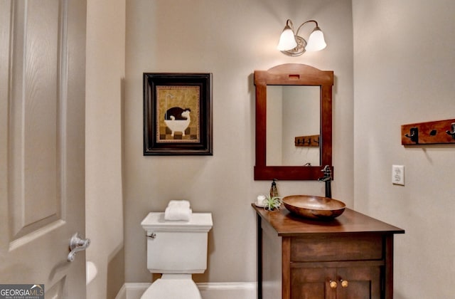 3715 Horizon Ct, Cumming, GA 30041 - bathroom featuring vanity and toilet