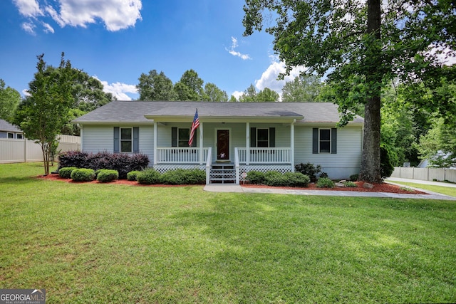 1130 Rawlings Dr, Rutledge, GA 30663 - single story home featuring covered porch