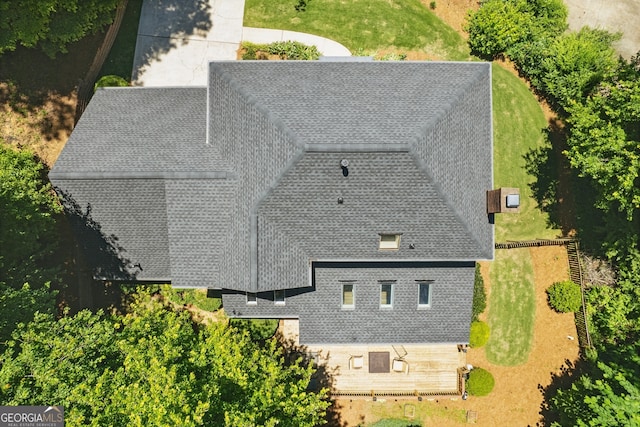 1850 Linnet Ct NE, Roswell, GA 30075 - aerial view of property and surrounding area
