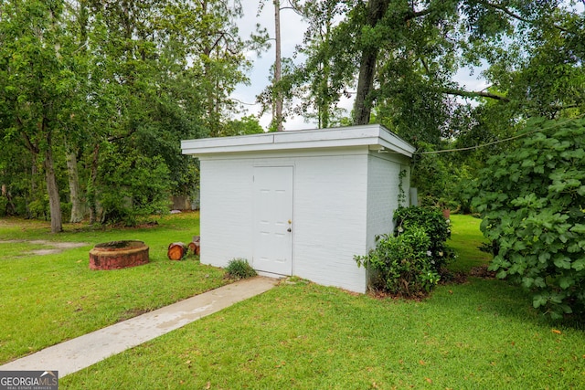 215 E Main St, Hahira, GA 31632 - view of shed