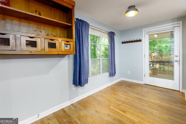 3835 Clubhouse Cir, Gainesville, GA 30501 - unfurnished room with wood finished floors and baseboards