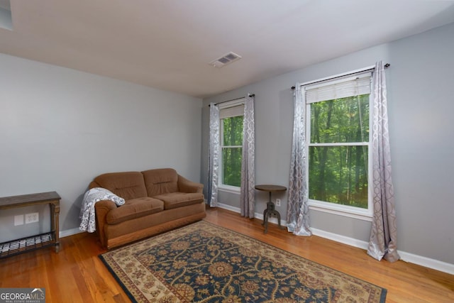 3835 Clubhouse Cir, Gainesville, GA 30501 - living area featuring wood finished floors and baseboards