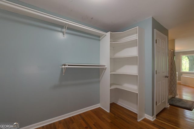 3835 Clubhouse Cir, Gainesville, GA 30501 - spacious closet featuring wood finished floors