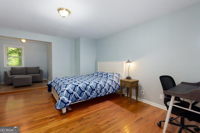 3835 Clubhouse Cir, Gainesville, GA 30501 - bedroom featuring wood finished floors and baseboards