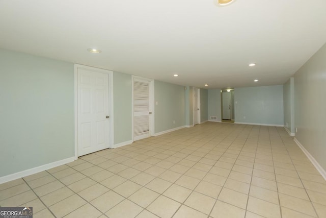 3835 Clubhouse Cir, Gainesville, GA 30501 - finished below grade area featuring recessed lighting and baseboards