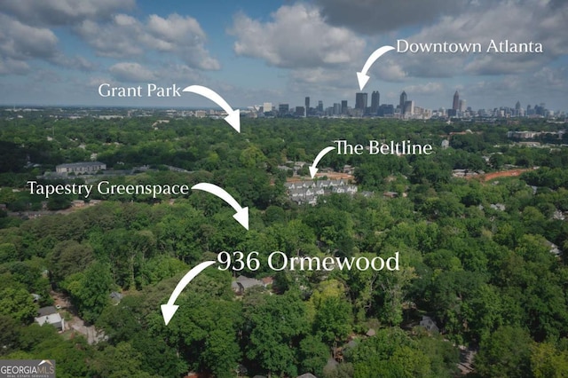 936 Ormewood Ter SE, Atlanta, GA 30316 - map of property location