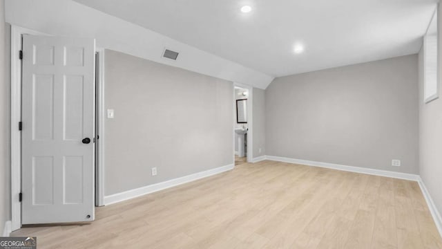 3532 Paces Pl NW, Atlanta, GA 30327 - empty room with light wood-type flooring and recessed lighting