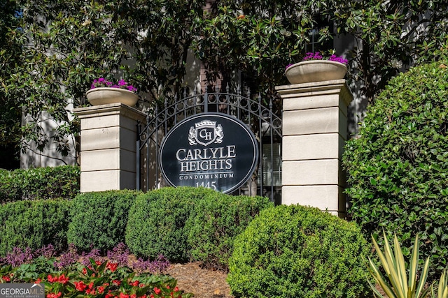1445 Monroe Dr NE Unit C13, Atlanta, GA 30324 - view of community / neighborhood sign