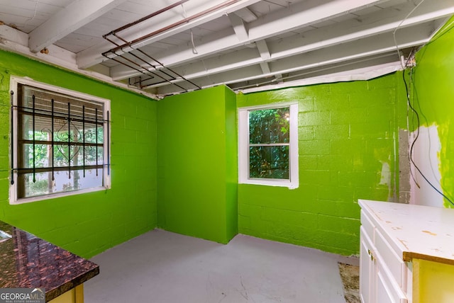 511 Oakview Rd, Decatur, GA 30030 - basement with concrete block wall