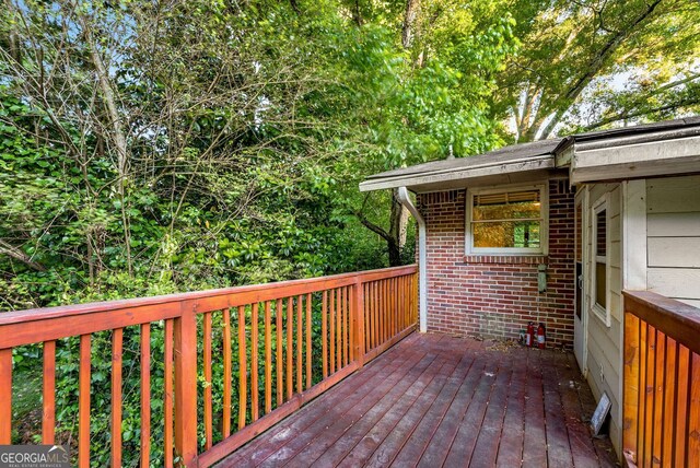 511 Oakview Rd, Decatur, GA 30030 - view of deck