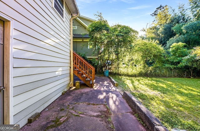511 Oakview Rd, Decatur, GA 30030 - view of green lawn featuring stairway
