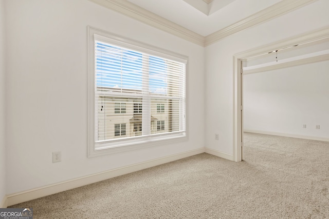 1199 Lavista Rd NE, Atlanta, GA 30324 - unfurnished room with carpet, crown molding, and baseboards