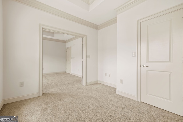 1199 Lavista Rd NE, Atlanta, GA 30324 - carpeted empty room with crown molding and baseboards