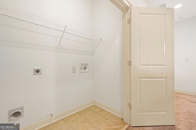 1199 Lavista Rd NE, Atlanta, GA 30324 - washroom with gas dryer hookup, electric dryer hookup, and washer hookup