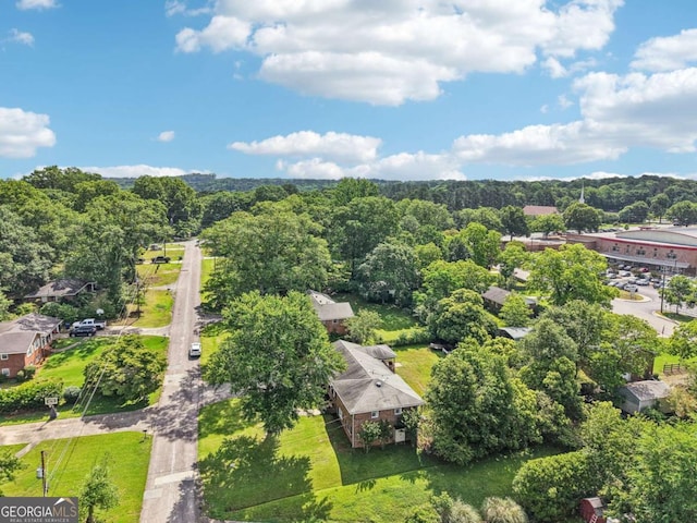 156 Sims St, Winder, GA 30680 - aerial view of a forest