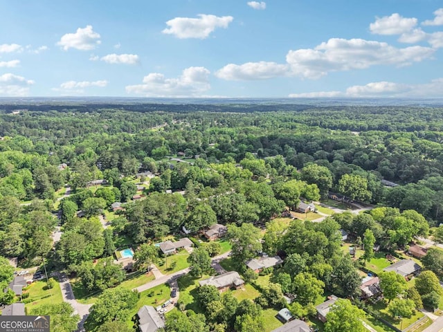 156 Sims St, Winder, GA 30680 - aerial view of a forest