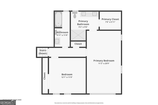 156 Sims St, Winder, GA 30680 - room layout