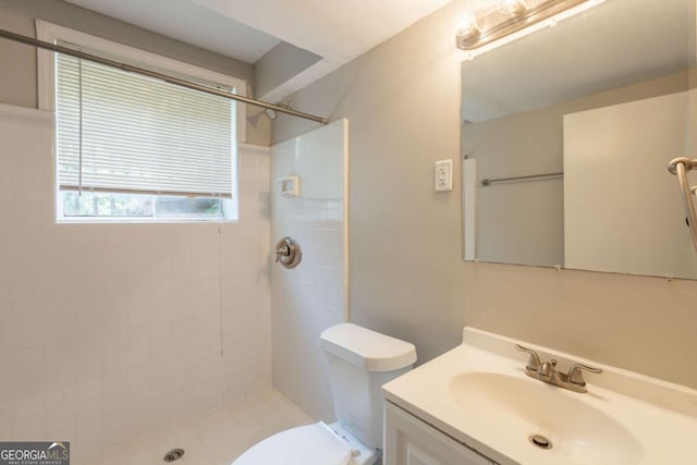 4345 Kimball Rd SW, Atlanta, GA 30331 - bathroom with vanity and tiled shower