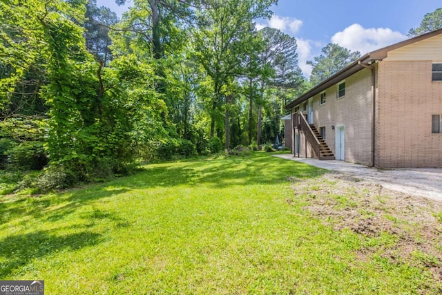 4345 Kimball Rd SW, Atlanta, GA 30331 - view of grassy yard with stairs