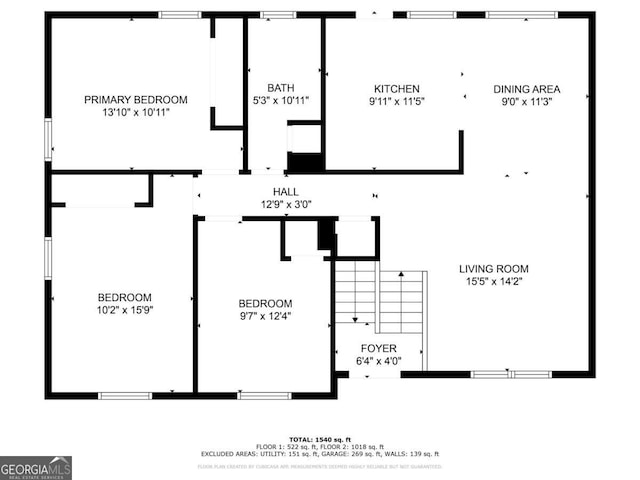 4345 Kimball Rd SW, Atlanta, GA 30331 - view of property floor plan