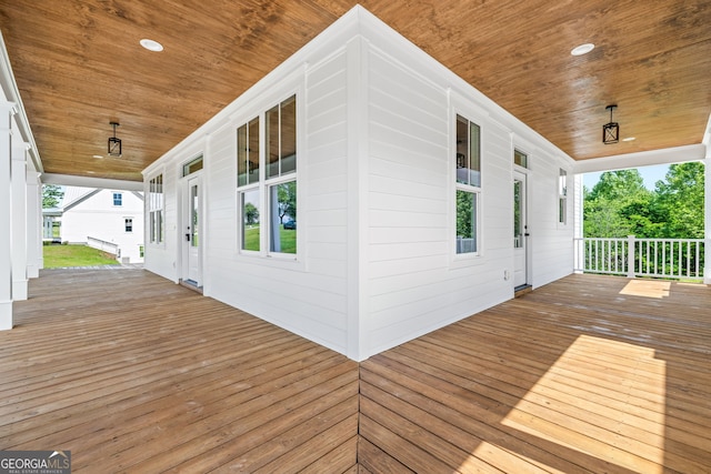 401 Roper Dr, Clarkesville, GA 30523 - view of porch