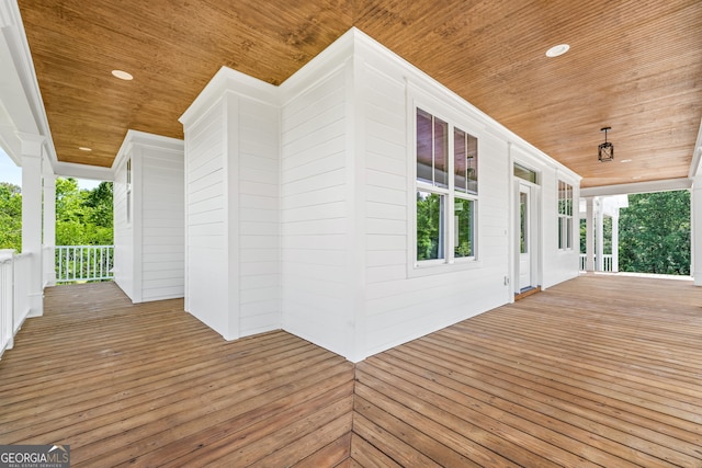 401 Roper Dr, Clarkesville, GA 30523 - view of porch