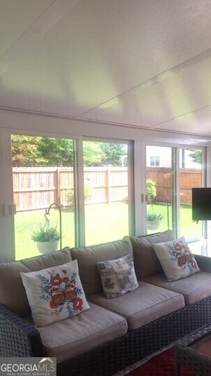 7314 Basalt Dr, Union City, GA 30291 - sunroom / solarium with an outdoor hangout area