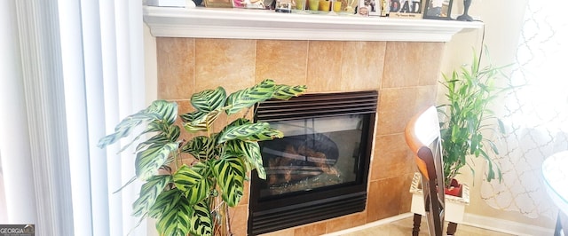7314 Basalt Dr, Union City, GA 30291 - detailed view of a fireplace