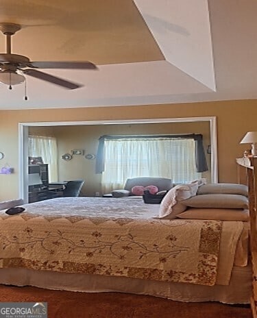 7314 Basalt Dr, Union City, GA 30291 - bedroom featuring a ceiling fan