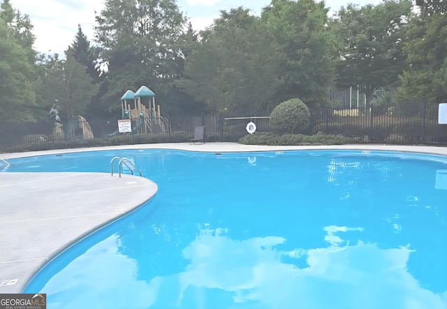 7314 Basalt Dr, Union City, GA 30291 - community pool featuring view of scattered trees
