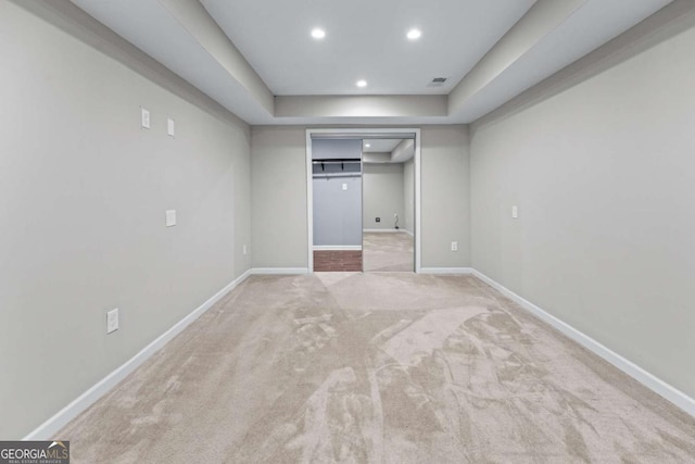 350 Paces Dr, Lithia Springs, GA 30122 - unfurnished bedroom with carpet floors, recessed lighting, and baseboards