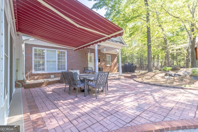 11389 Whitesville Rd, Fortson, GA 31808 - view of patio / terrace with outdoor dining space