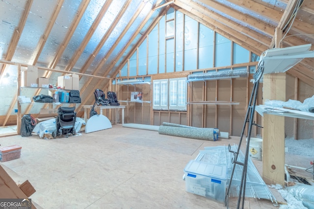 11389 Whitesville Rd, Fortson, GA 31808 - view of unfinished attic