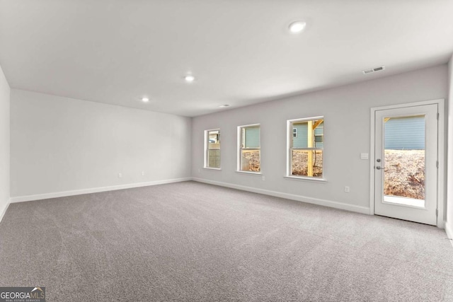 321 Magnolia Villas Dr, Cornelia, GA 30531 - carpeted empty room featuring baseboards and recessed lighting