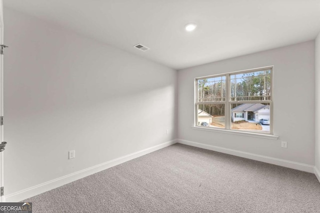 321 Magnolia Villas Dr, Cornelia, GA 30531 - empty room with baseboards, carpet flooring, and recessed lighting