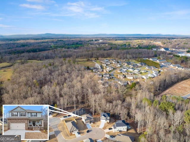 321 Magnolia Villas Dr, Cornelia, GA 30531 - aerial overview of property's location featuring a forest