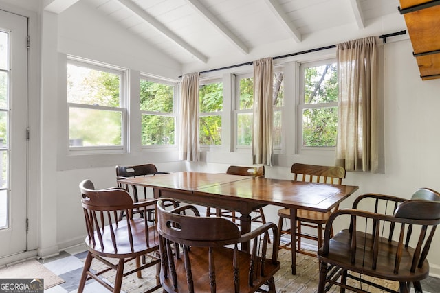 1682 Grace St SE, Atlanta, GA 30316 - dining area featuring healthy amount of natural light and baseboards