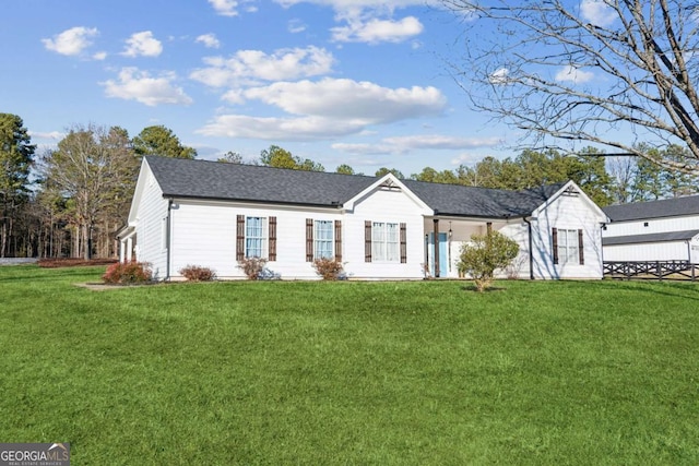 397 Harvey Lokey Rd, Bethlehem, GA 30620 - view of front of home featuring a front lawn
