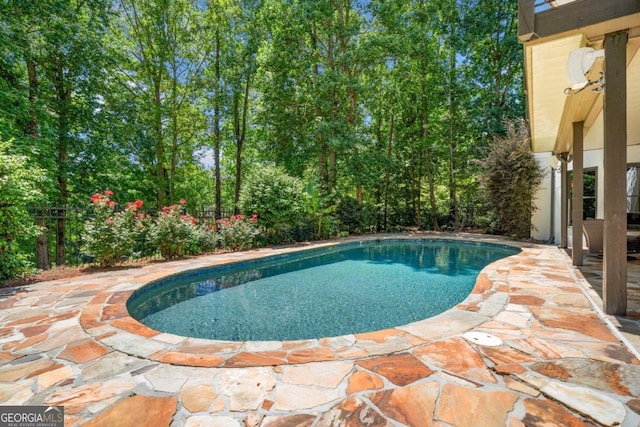 414 Dogwood Way, Canton, GA 30114 - outdoor pool featuring a patio