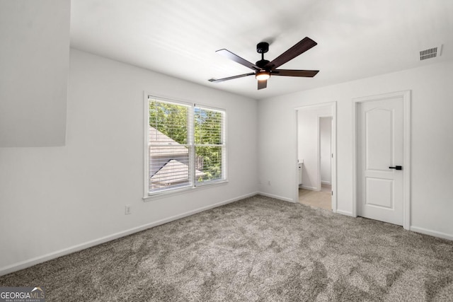 414 Dogwood Way, Canton, GA 30114 - unfurnished bedroom featuring carpet flooring, baseboards, and ceiling fan