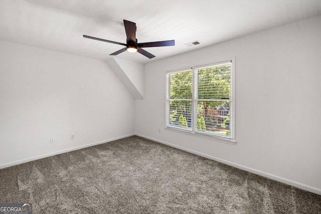 414 Dogwood Way, Canton, GA 30114 - spare room featuring carpet flooring, a ceiling fan, and baseboards